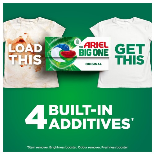 Ariel The Big One Original Washing Liquid Pods 29 Washes