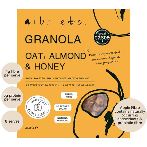nibs etc. Oat, Almond & Honey Granola