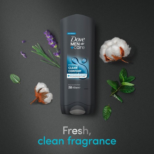 Dove Men+Care Clean Comfort Body & Face Wash
