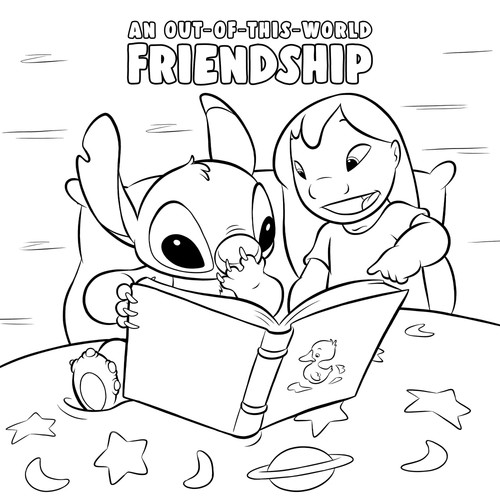Disney Colourmania Besties