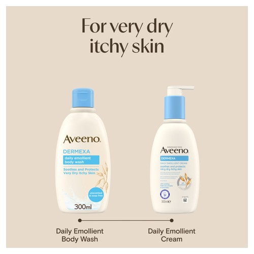 Aveeno Dermexa Daily Emollient Body Wash for Dry Itchy Skin