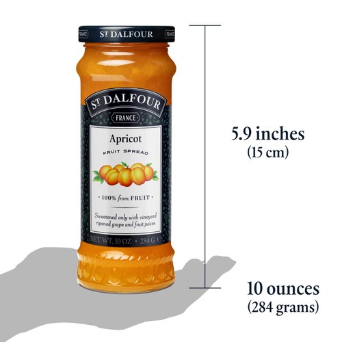 St Dalfour Thick Apricot Fruit Spread
