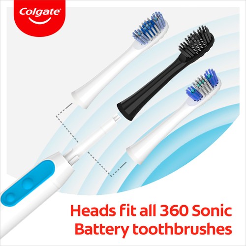 Colgate 360 Sonic Battery Toothbrush Floss Tip