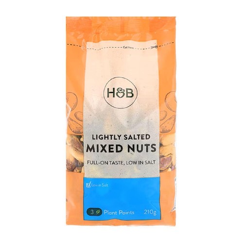 Holland & Barrett Lightly Salted Peanuts, Cashews & Pistachios 