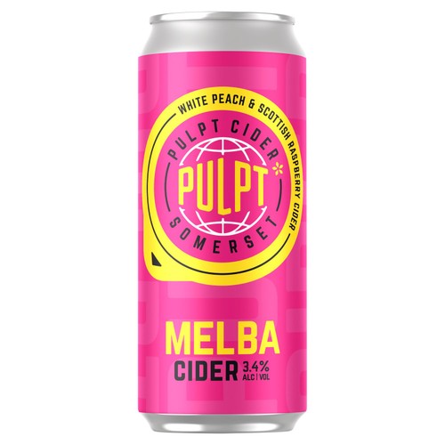 Pulpt Melba - Craft White Peach & Scottish Raspberry Cider