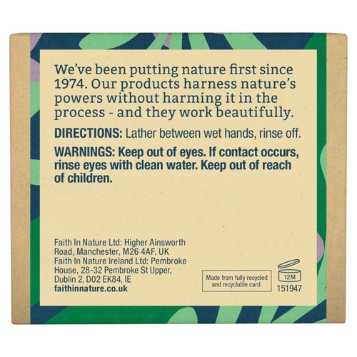 Faith in Nature Rosemary Pure Hand Made Soap Bar