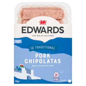 Edwards Traditional Pork Chipolatas