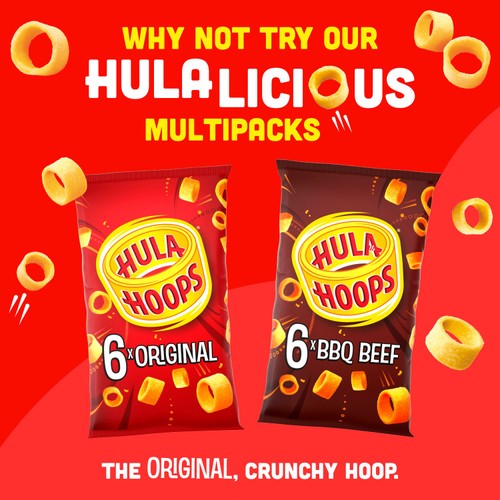 Hula Hoops Puft Salted Multipack Crisps