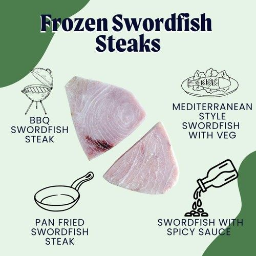 The Fish Society Wild Swordfish Steaks
