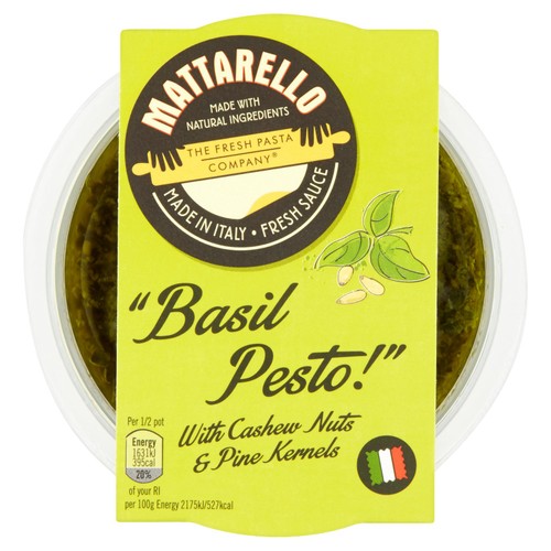 Mattarello Basil Pesto