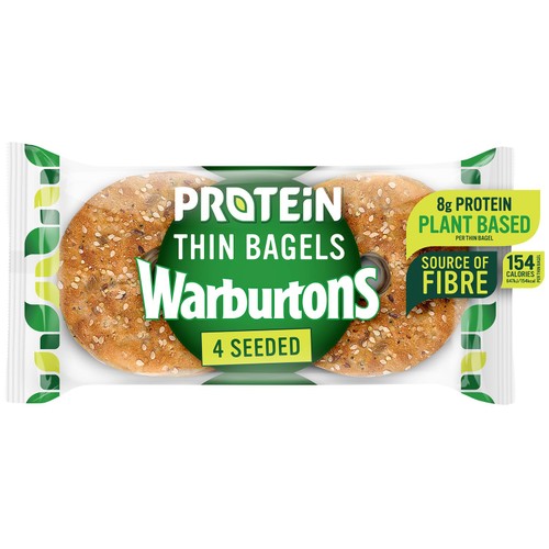 Warburtons Protein Thin Bagels