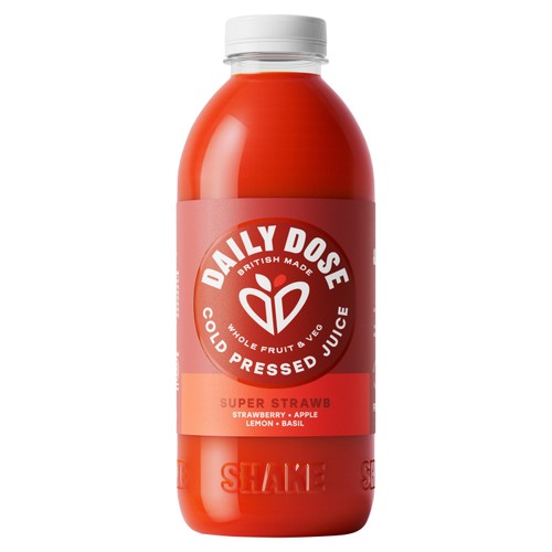 Daily Dose Super Strawb Cold Pressed Juice