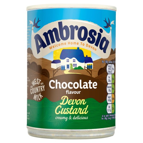 Ambrosia Chocolate Custard Can