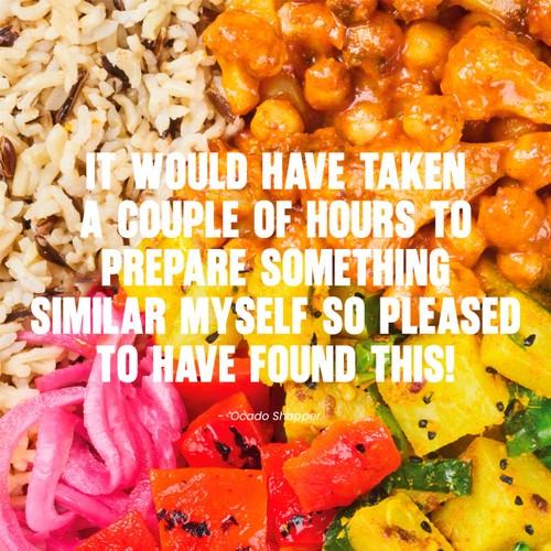 Pollen + Grace Tikka Chickpea + Vegetable Hot Bowl