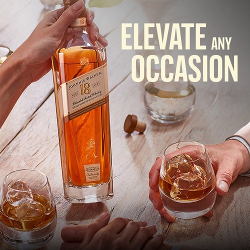 Johnnie Walker 18 Year Old Blended Scotch Whisky