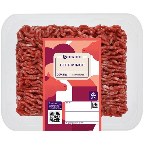 Ocado Beef Mince 20% Fat