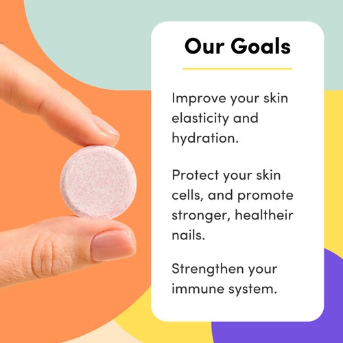 Vitl Collagen & Vitamin C Effervescent Tablets
