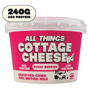 All Things Cottage Cheese Mixed Berries