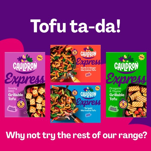 Cauldron Vegan Organic Marinated Tofu Pieces