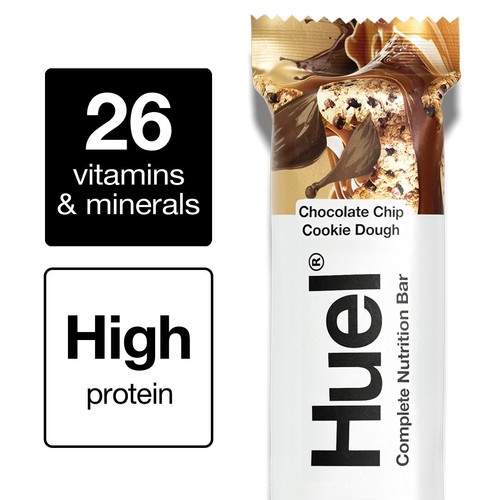Huel Cookie Dough High Protein Complete Nutrition Bar