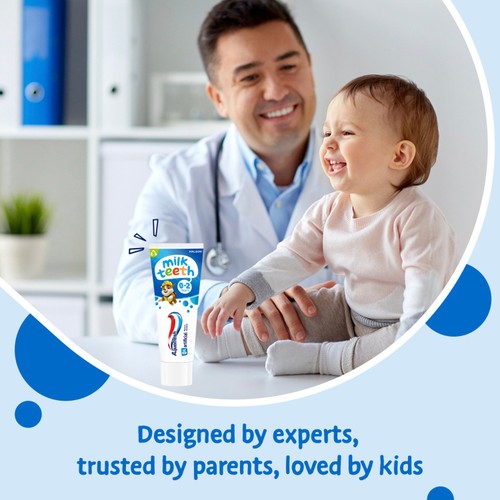 Aquafresh Kids Paw Patrol Milk Teeth Toothpaste 0-2 years 50ml