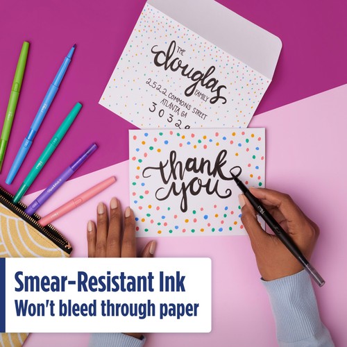 Paper Mate Flair 0.7mm Dual Brush Felt Tip Pens