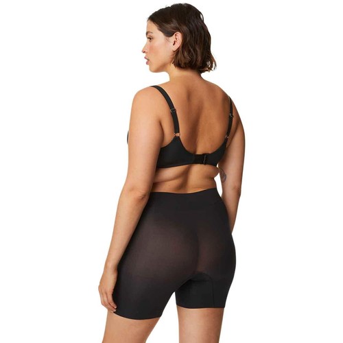 M&S Womens Anti-Chafe Shorts, 8-10, 2 Pack, Black