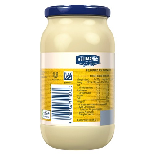 Hellmann's Real Mayonnaise 