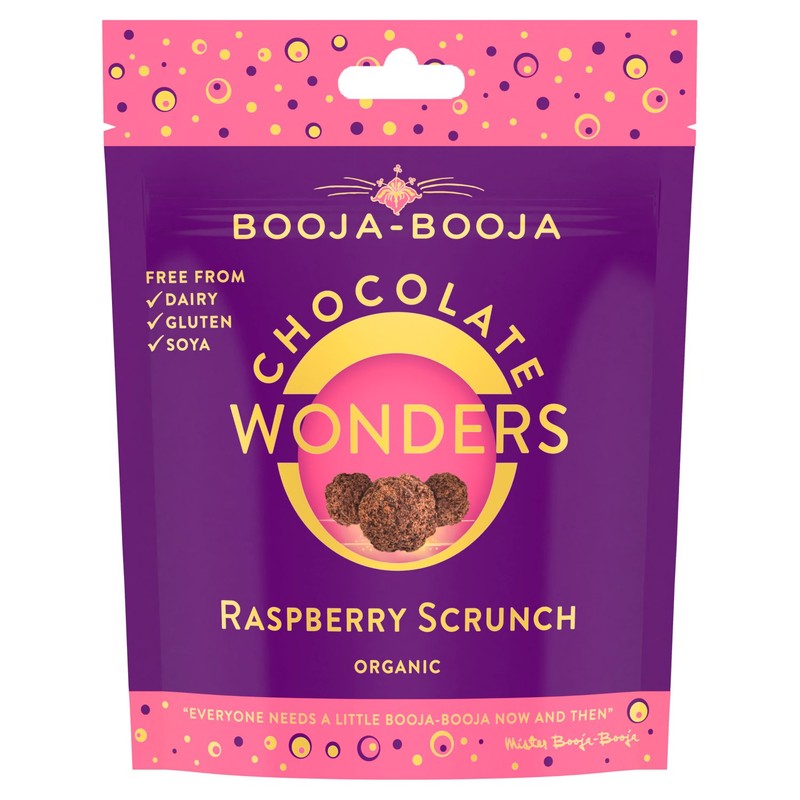 Booja-Booja Raspberry Scrunch Chocolate Wonders - Ocado