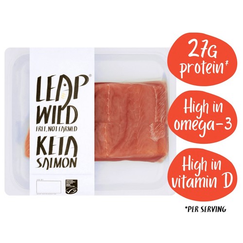 LEAP MSC Keta Salmon Fillets 