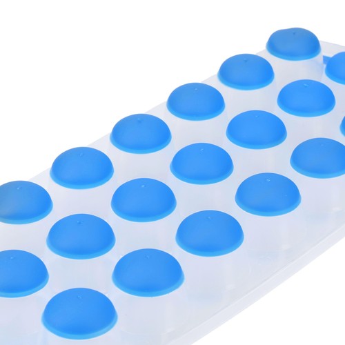 Colourworks Pop Out Flexible Ice Cube Tray, Blue