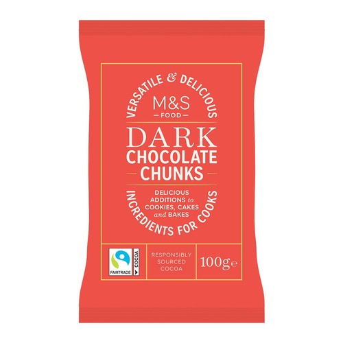 M&S Dark Chocolate Chunks