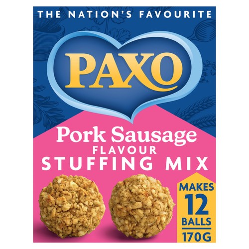 Paxo Pork Sausage Meat Flavour Stuffing