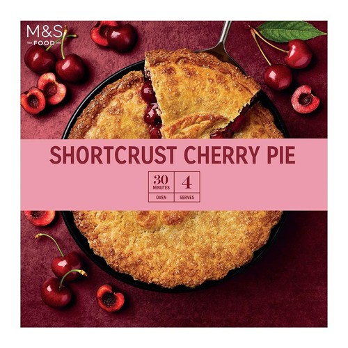 M&S Shortcrust Morello Cherry Pie