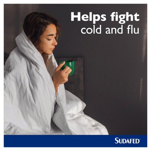 Sudafed Mucus Relief Triple Action Cold & Flu Tablets