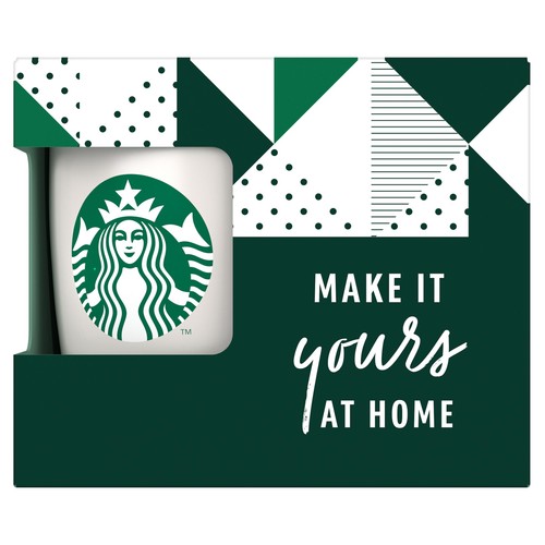 SAMPLE Starbucks White Mug