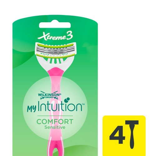 Wilkinson Sword myIntuition Xtreme 3 Sensitive Women's Disposable Razors