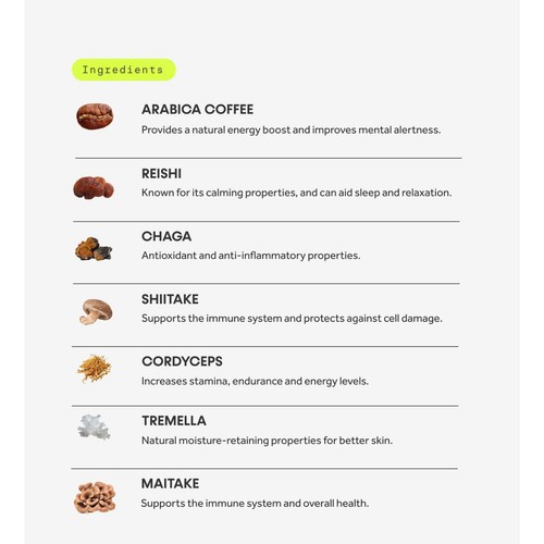Innermost The Rise Mushroom Coffee Blend