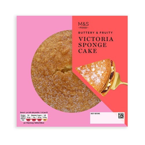 M&S Victoria Sandwich Cake