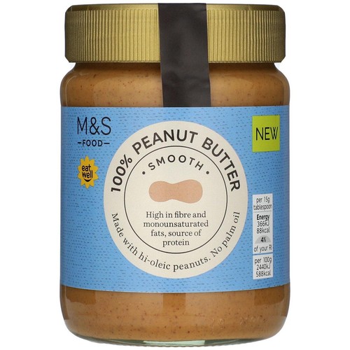 M&S 100% Smooth Peanut Butter