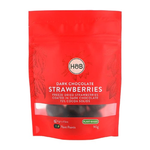 Holland & Barrett Dark Chocolate Strawberries 