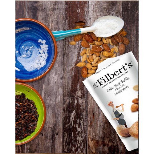 Mr Filbert's Italian Black Truffle & Sea Salt Mixed Nuts