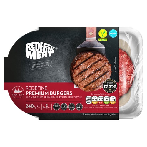 Redefine Meat Premium Plant Based Burger