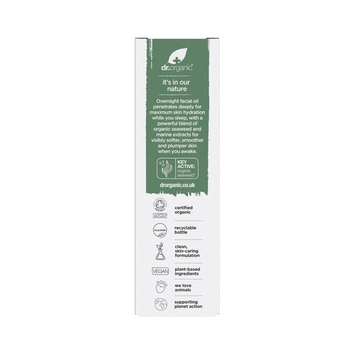 Dr Organic Ageless with Seaweed Overnight Recovery Oil