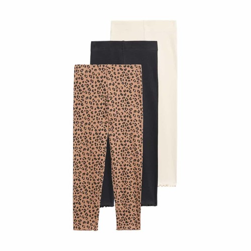 M&S Fawn Leggings, 2-3 Y, Multi