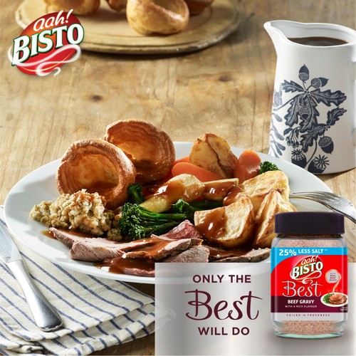 Bisto Best Reduced Salt Beef Gravy Granules