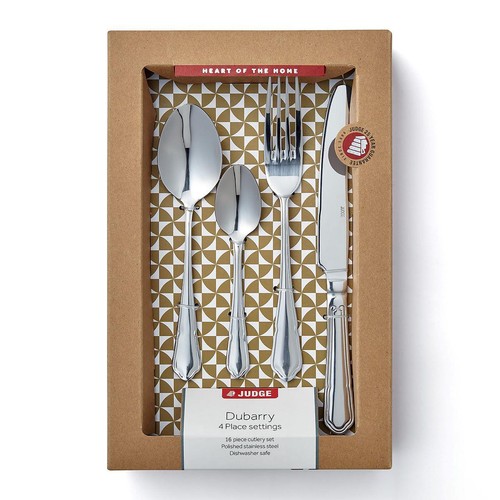 Judge Dubarry, 16 Piece Cutlery Set
