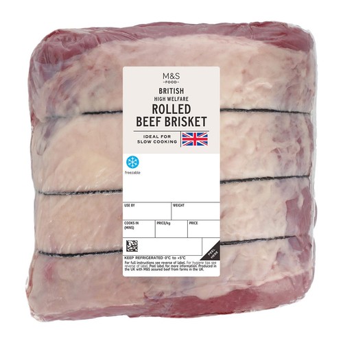 M&S British Rolled Beef Brisket