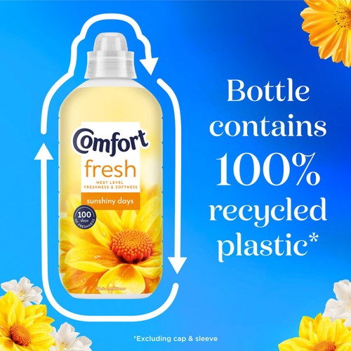 Comfort Fresh Sunshiny Days Fabric Conditioner 31 Washes