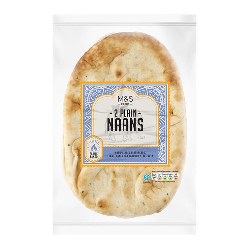 M&S Plain Naans